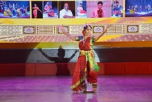 La danza clásica india Kuchipudi (Foto: VNA)