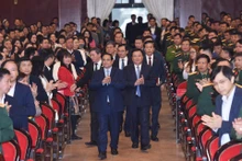 [Foto] Premier vietnamita asiste a Conferencia Nacional sobre Educación en Derechos Humanos