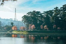 El río Huong en Da Lat (Foto: VNA)
