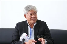 Keo Baphnom, asesor del primer ministro de Camboya, en la entrevista. (Foto: VNA)
