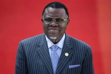 El presidente de Namibia, Hage Gottfried Geingob (Foto:AFP)