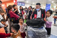 [Foto] Ambiente de Tet en aeropuerto internacional de Noi Bai