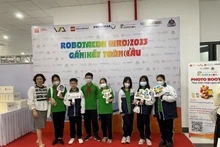 El concurso ROBOTACON WRO 2023 lanzado en Vietnam (Foto: congthuong.vn)