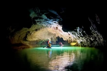 Una de las nuevas cuevas en la provincia central de Quang Binh (Foto: Asociación Británica de Espeleología)
