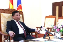 El embajador de Vietnam en Camboya, Nguyen Huy Tang. (Foto: VNA)