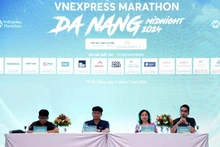 En la conferencia de prensa del primer maratón VNExpress de medianoche de Da Nang (Foto: VNA)