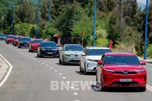 Coches de Vinfast (Foto: VNA)