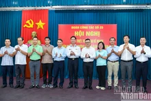 [Foto] Delegación de prensa visita Truong Sa y Plataforma DK1