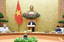 El primer ministro de Vietnam, Pham Minh Chinh, habla en el evento (Foto: Nhan Dan)