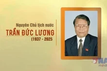 Tran Duc Luong, exmiembro del Buró Político y expresidente de la República Socialista de Vietnam. (Foto: VNA)