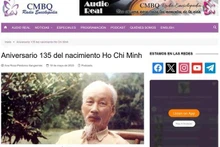 Los principales medios de comunicación cubanos publicaron una serie de artículos elogiando el legado del Presidente Ho Chi Minh (Foto: VNA)
