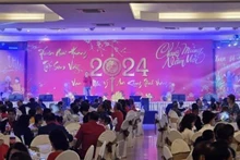 El programa "Primavera de la Patria" en Tailandia. (Foto: VNA)