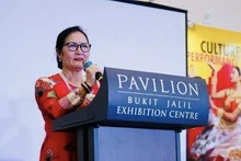 La presidenta de la Asociación de Amistad Malasia-Vietnam, Tran Thi Chang. (Foto. VNA)