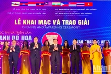 Inauguran exposición de pintura gráfica de la Asean 2024