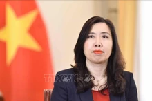 La viceministra de Asuntos Exteriores, Le Thi Thu Hang (Foto: VNA)