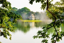 El lago Hoan Kiem. (Foto: dulich.petrotimes.vn)