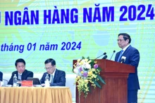 El primer ministro de Vietnam, Pham Minh Chinh, en la cita. (Foto: Nhan Dan)