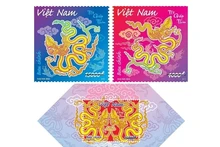 Lanzan sellos por año del dragón para promover patrimonio mundial de Vietnam (Foto: La Corporación de Correo de Vietnam)