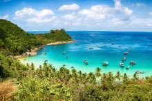 Islas encantadoras en el mar meridional de Vietnam