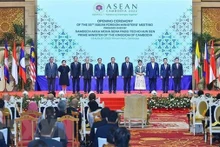 La 55 Reunión de Ministros de Relaciones Exteriores de la Asean (AMM-56) (Foto: VNA)