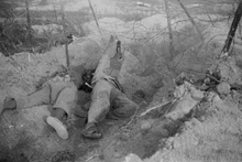 Soldados vietnamitas cortan cercas de alambre de púas, abriendo el ataque a la base 206. (Foto: VNA)