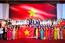 Estudiantes vietnamitas en el concurso (Foto: hanoimoi.vn)