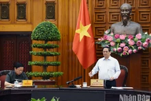 El primer ministro de Vietnam, Pham Minh Chinh, preside la cita. (Foto: Nhan Dan)