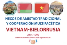 [Infografía] Nexos de amistad tradicional y cooperación multifacética Vietnam-Bielorrusia