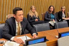 El embajador Dang Hoang Giang, jefe de la Misión Permanente de Vietnam ante la ONU. (Foto: VNA)
