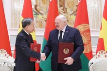 [Foto] Vietnam y Bielorrusia establecen Asociación Estratégica 