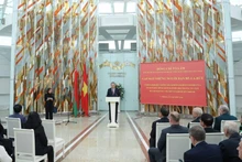[Foto] Líder partidista vietnamita se reúne con amigos bielorrusos 