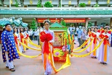 El festival Ba Chua Xu en el monte Sam, de la provincia de An Giang (Foto: VNA)
