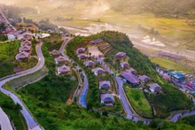 La zona de turismo relajado Le - Chapa en la comuna de Tu Le, distrito de Van Chan. (Foto: VNA)