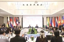 En la 19 reunión del Grupo de Trabajo del Foro de la Asean sobre Tributación en la provincia de Luang Prabang, Laos. (Foto: VNA)