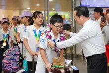 Estudiantes vietnamitas mostraron mejor desempeño en IMSO. (Foto: VNA)