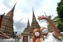 Turistas en Bangkok (Fotografía: VNA)