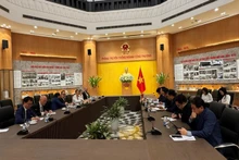 El panorama de la reunión. (Foto: https://moit.gov.vn/)