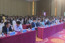 Delegados en el evento