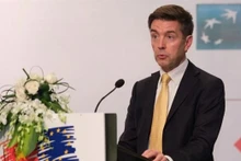 El jefe de la delegación europea en Vietnam, Julien Guerrier. (Foto: VNA)