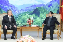 [Foto] Premier vietnamita recibe a presidente de grupo nipón de Yamato Holdings