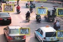 Aumentan el uso de sistemas de cámaras de vigilancia para detectar y gestionar infracciones en Hanói. (Foto: vov.vn)