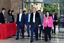 El secretario general del Partido Comunista de Vietnam (PCV), To Lam, se reúne con los dirigentes principales de Hanói. (Foto: Nhan Dan)