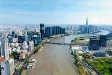 El río Saigón atraviesa Ciudad Ho Chi Minh. (Foto: VNA)