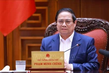 El primer ministro vietnamita, Pham Minh Chinh, en la cita (Foto: Nhan Dan)