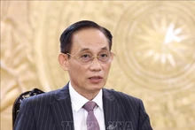 El secretario del Comité Central del PCV y jefe de su Comisión de Relaciones Exteriores, Le Hoai Trung. (Foto: VNA)