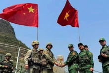 Vietnam y China realizan patrullaje fronterizo conjunto (Foto: VNA)