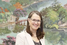 La embajadora de Canadá en Cambio Climático, Catherine Stewart. (Foto: VNA)