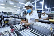 El flujo de inversión extranjera directa en Vietnam ascendió a 36,6 mil millones de dólares en 2023. (Foto: VNA)