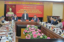 El subjefe de la Comisión de Asuntos Internos, Nguyen Thai Hoc en la rueda de prensa (Fotografía: Nhan Dan)