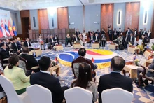 Reunión de Cancilleres de la Asean (AMM) en Laos (Foto: Antara)
